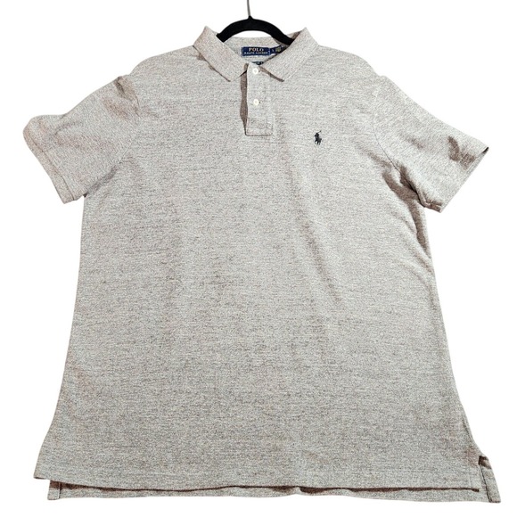 Polo Ralph Lauren Other - Men's Polo Ralph Lauren Classic Fit Polo Shirt in Heathered Light Gray - Large